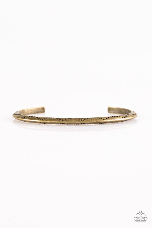 Paparazzi Desert Charmer - Brass Bracelet