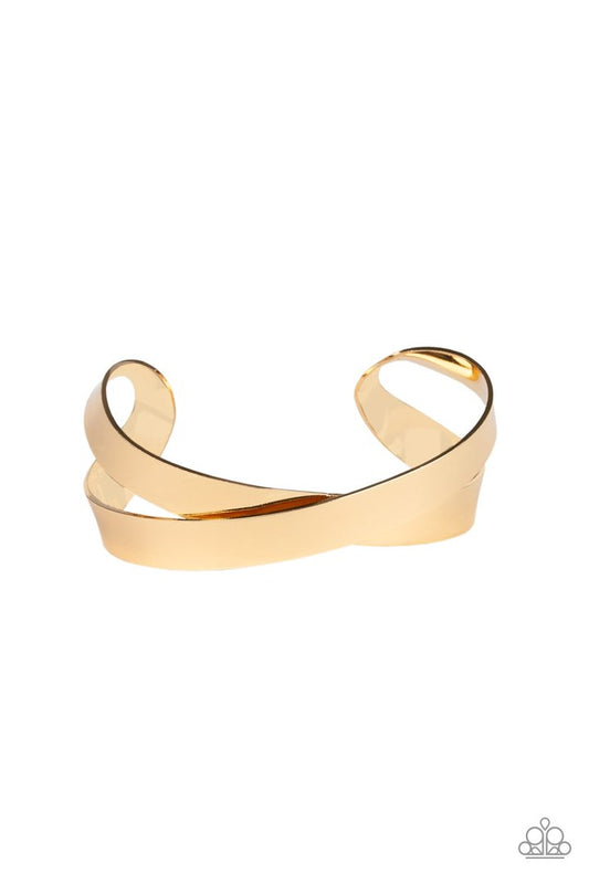 Paparazzi Haven't SHEEN Nothing Yet - Gold Bracelet