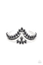 Paparazzi Teton Tiara - Black Cuff Bracelet - 2022 Convention Collection