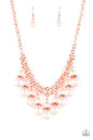 Paparazzi Deep Space Diva - Copper Iridescent Necklace - 2022 Convention Collection