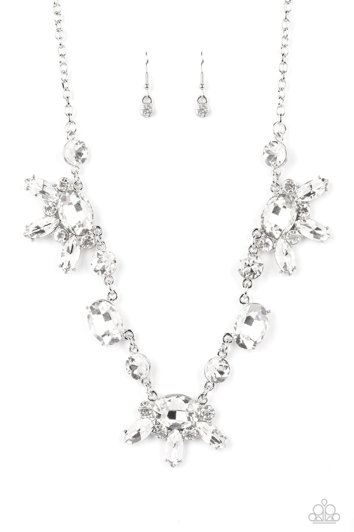 Paparazzi GLOW-trotting Twinkle - White Necklace - 2022 Convention Collection