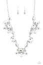 Paparazzi GLOW-trotting Twinkle - White Necklace - 2022 Convention Collection