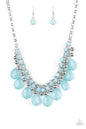 Paparazzi Trending Tropicana - Blue Necklace