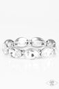 Paparazzi DIVA In Disguise - White Bracelet