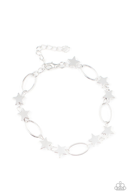 Paparazzi Stars and Sparks - Silver Bracelet