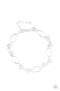 Paparazzi Stars and Sparks - Silver Bracelet