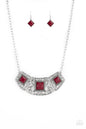 Paparazzi Feeling Inde-PENDENT - Red Necklace