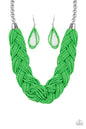 Paparazzi The Great Outback - Green Necklace