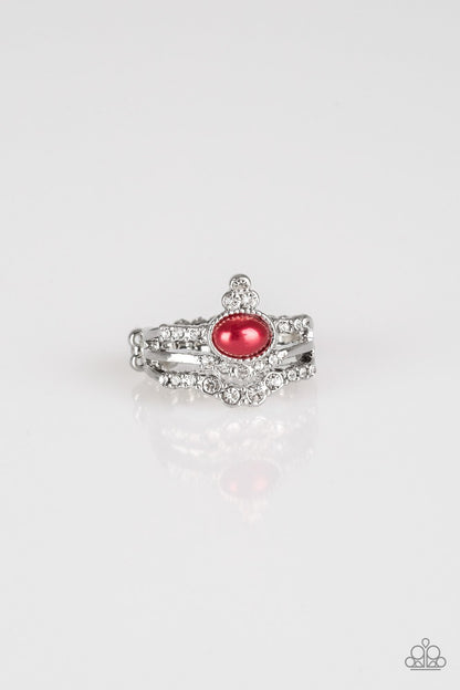 Paparazzi Timeless Tiaras - Red Ring