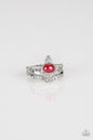 Paparazzi Timeless Tiaras - Red Ring