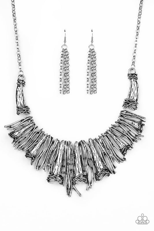 Paparazzi In The MANE-stream - Silver Necklace