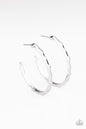 Paparazzi Danger Zone - Silver Earrings