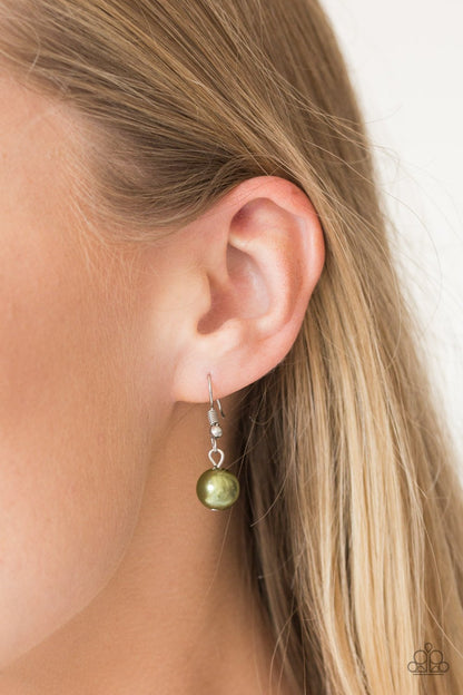Paparazzi Fiercely Fancy - Green Necklace
