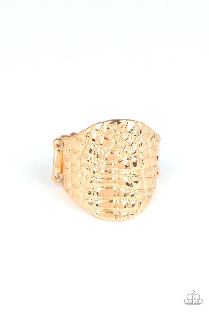 Paparazzi Metal Jungle - Gold Ring