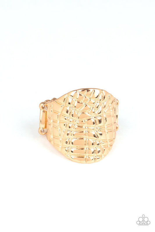 Paparazzi Metal Jungle - Gold Ring