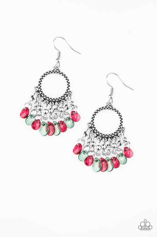 Paparazzi Paradise Palace - Multi Earrings