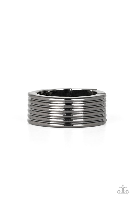 Paparazzi A Man's Man - Black Ring