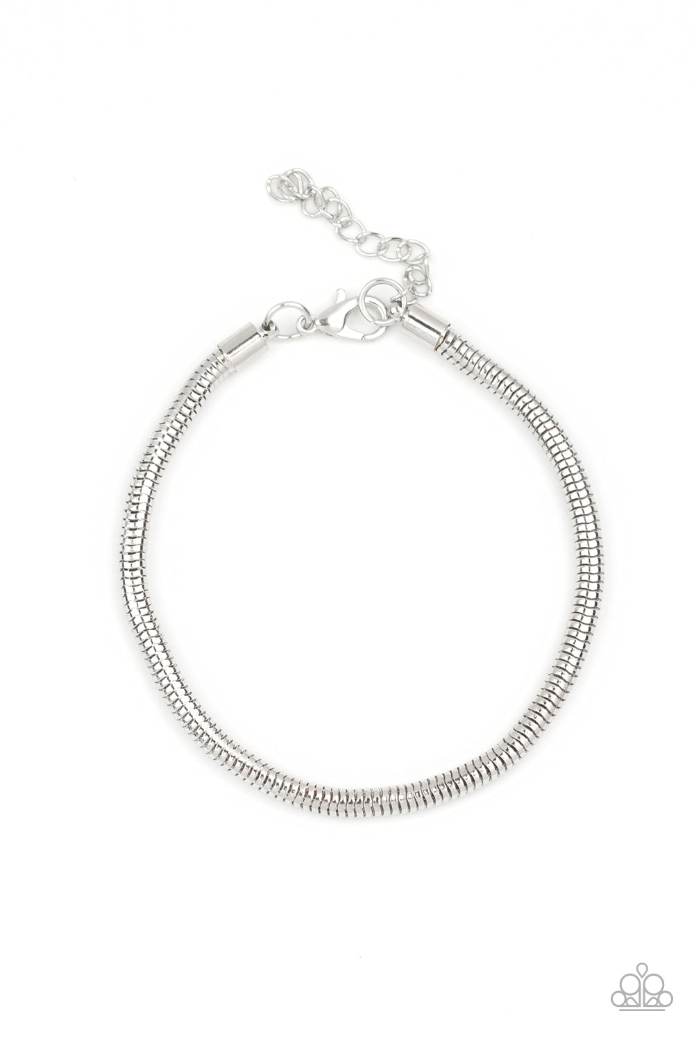 Paparazzi Winning - Silver Men’s Bracelet