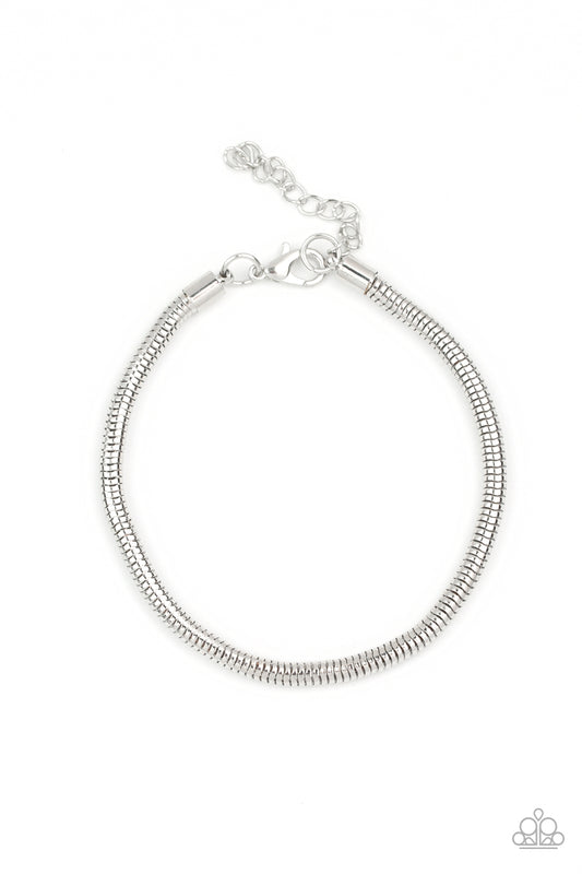 Paparazzi Winning - Silver Men’s Bracelet