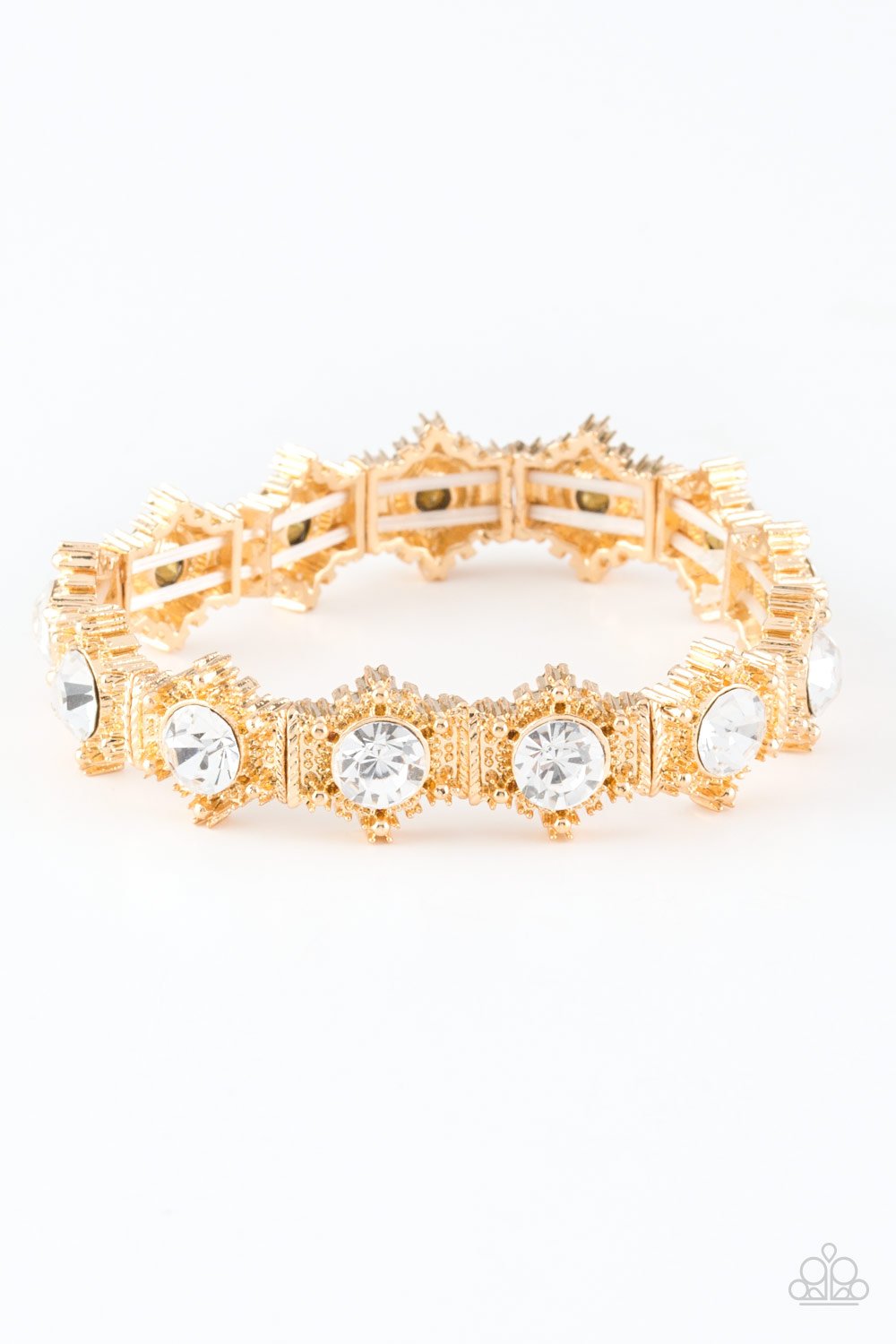 Paparazzi Strut Your Stuff - Gold Bracelet