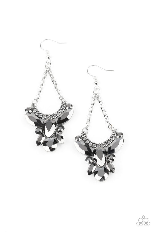 Paparazzi Bling Bouquets - Silver Earrings