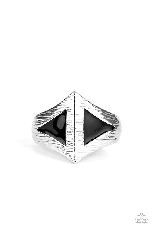 Paparazzi Crusader - Black Men’s Ring