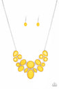Paparazzi Demi-Diva - Yellow Necklace