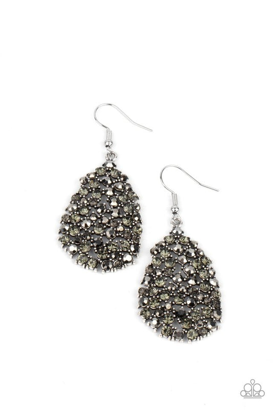 Paparazzi Daydreamy Dazzle - Silver Earrings