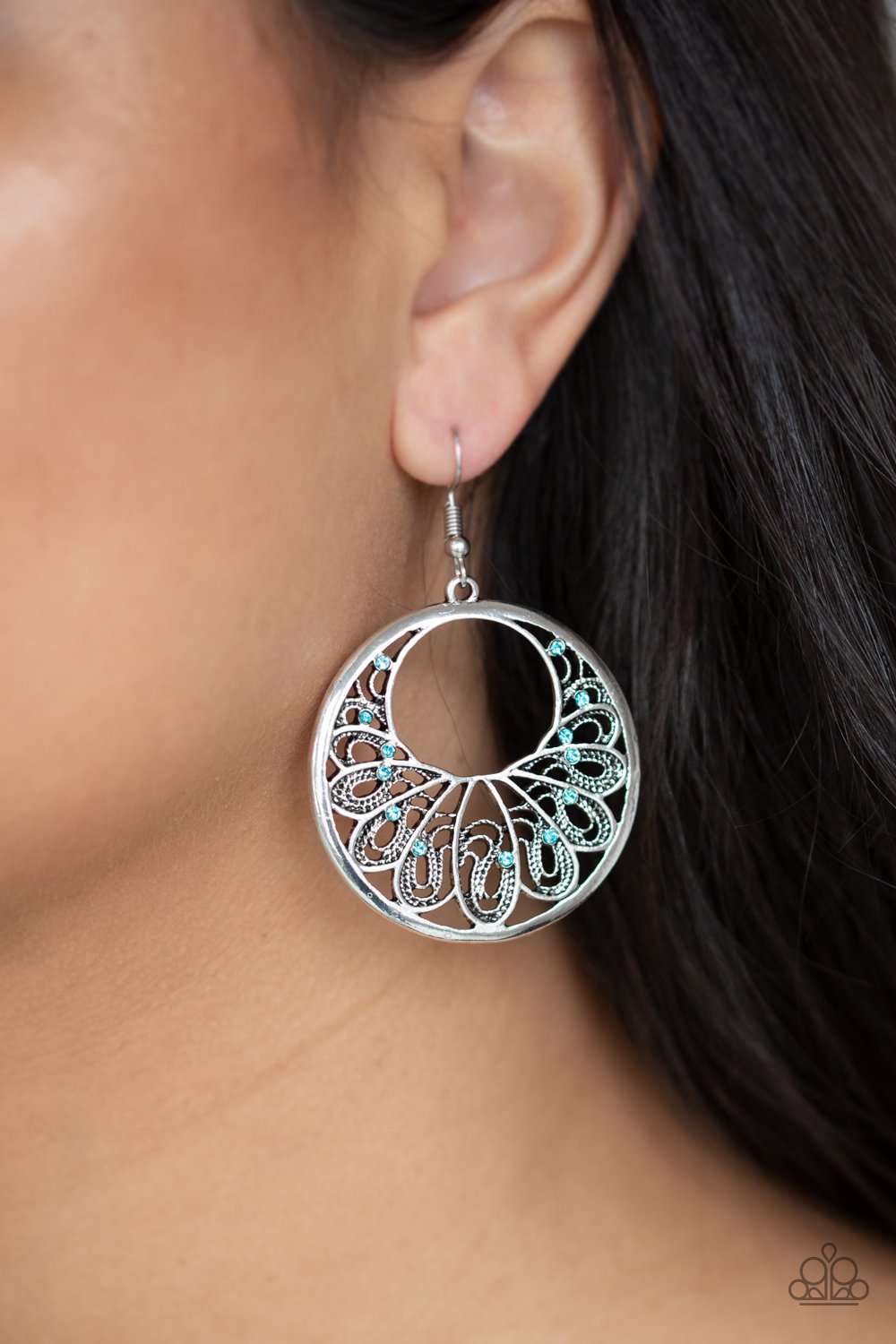 Paparazzi Fancy That - Blue Earrings