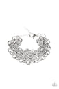 Paparazzi Fast Ball - Silver Bracelet