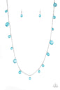 Paparazzi GLOW-Rider - Blue Necklace