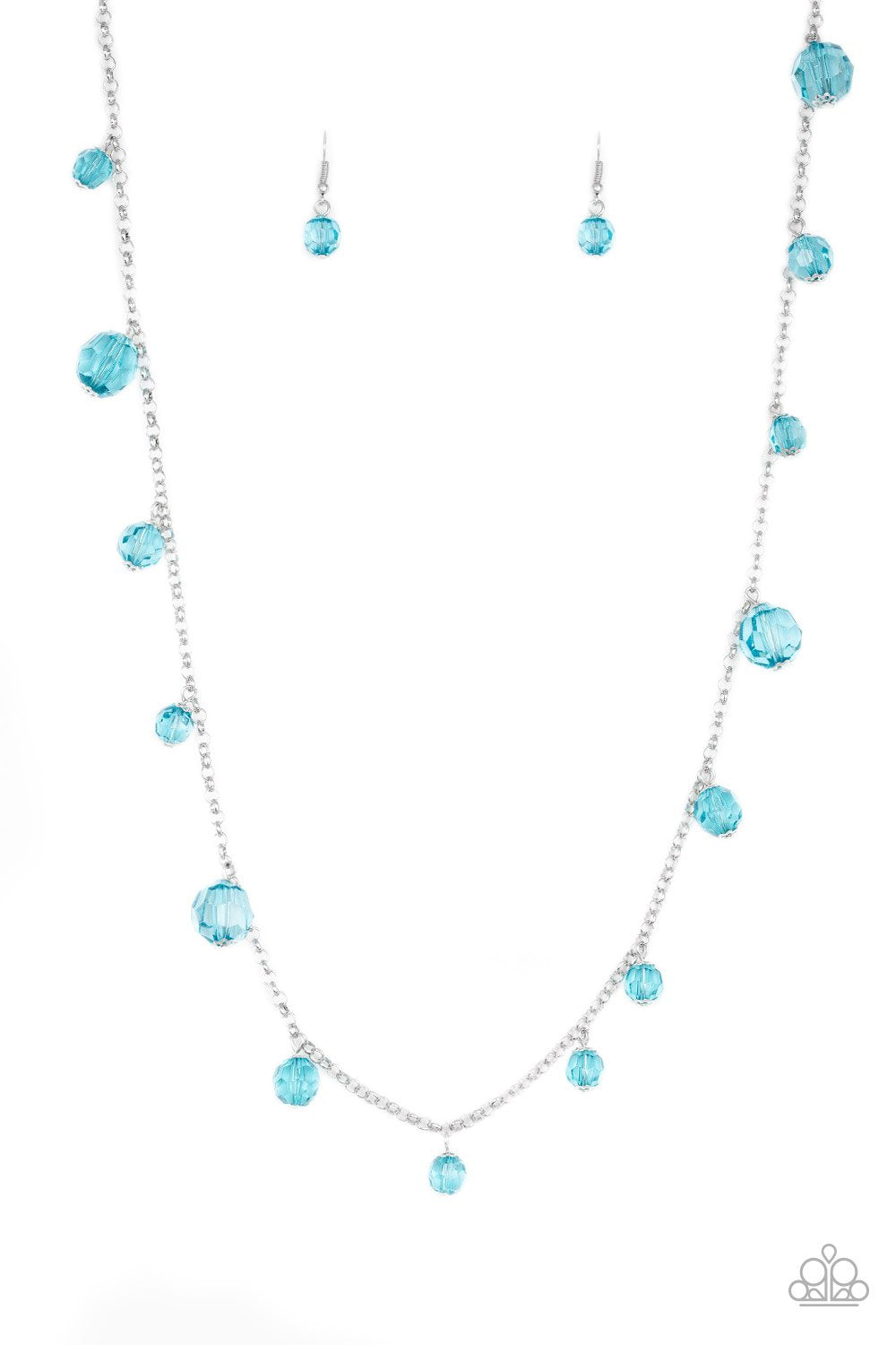 Paparazzi GLOW-Rider - Blue Necklace