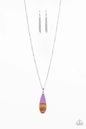 Paparazzi Going Overboard - Purple Necklace