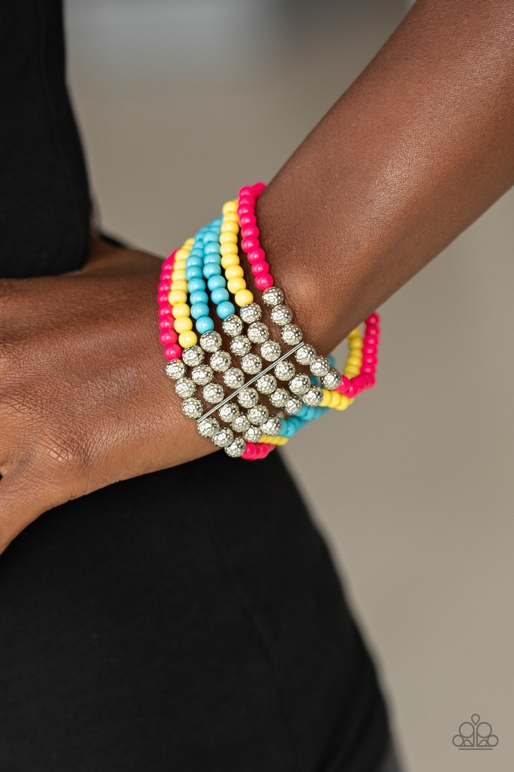 Paparazzi LAYER It On Thick - Multi Bracelet