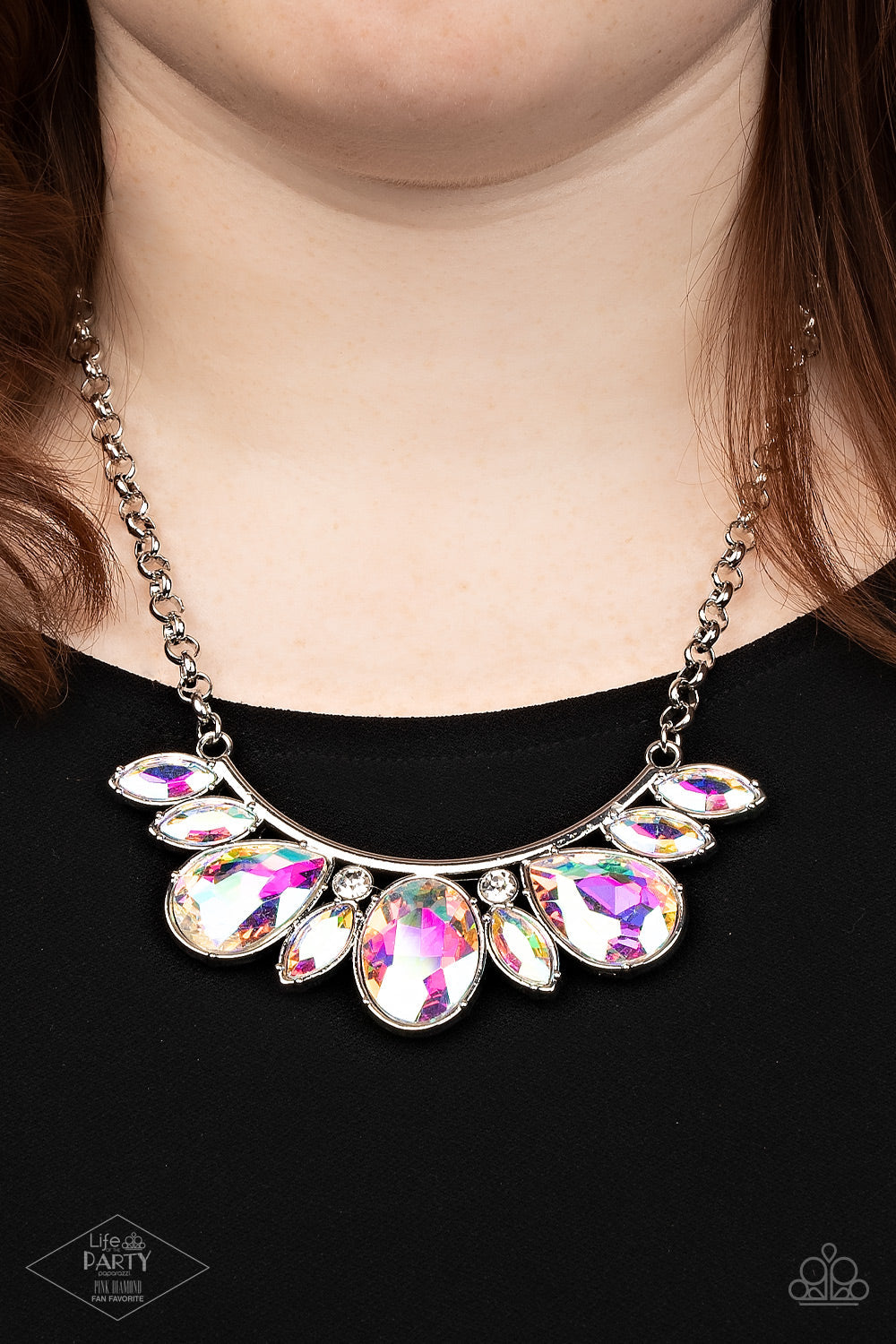 Paparazzi Rainbow Resplendence Multi ✧ Necklace Life of the Party Necklace
