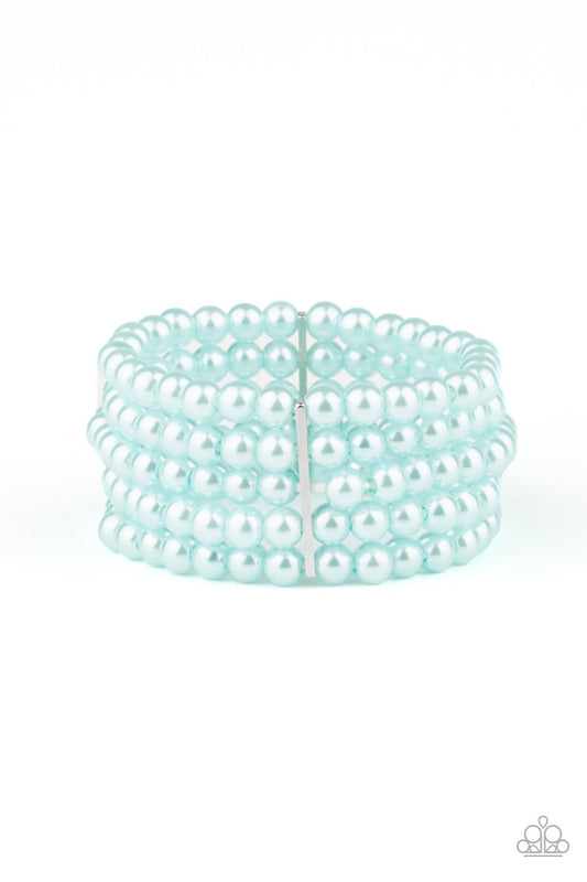 Paparazzi Pearl Bliss - Blue Bracelet