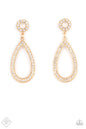 Paparazzi Regal Revival - Gold Earrings