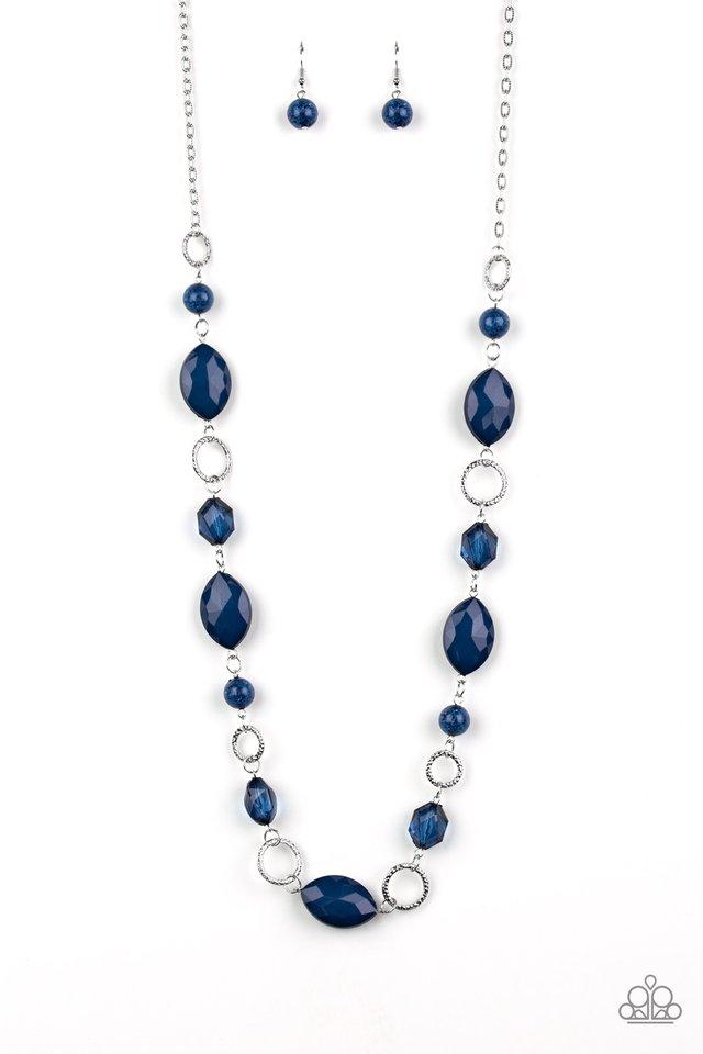 Paparazzi Shimmer Simmer - Blue Necklace