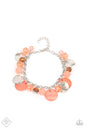 Paparazzi Springtime Spring - Orange Bracelet