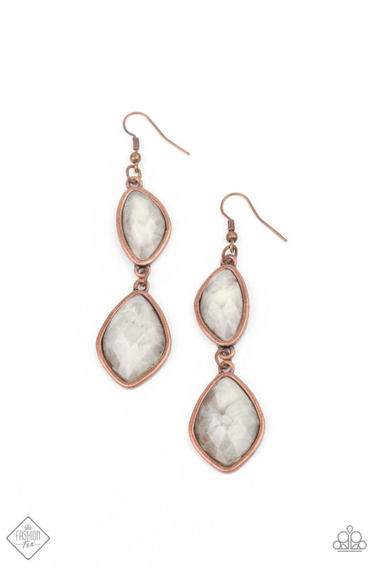 Paparazzi The Oracle Has Spoken - Copper Earrings