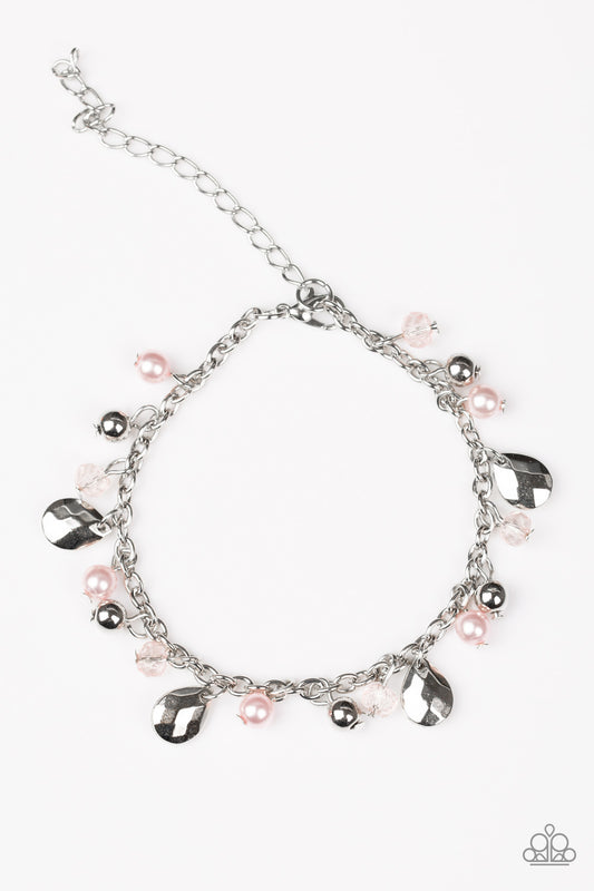 Paparazzi Modestly Midsummer - Pink Bracelet