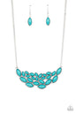 Paparazzi Eden Escape - Blue Necklace