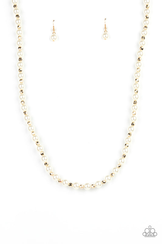 Paparazzi Nautical Novelty - Gold Necklace