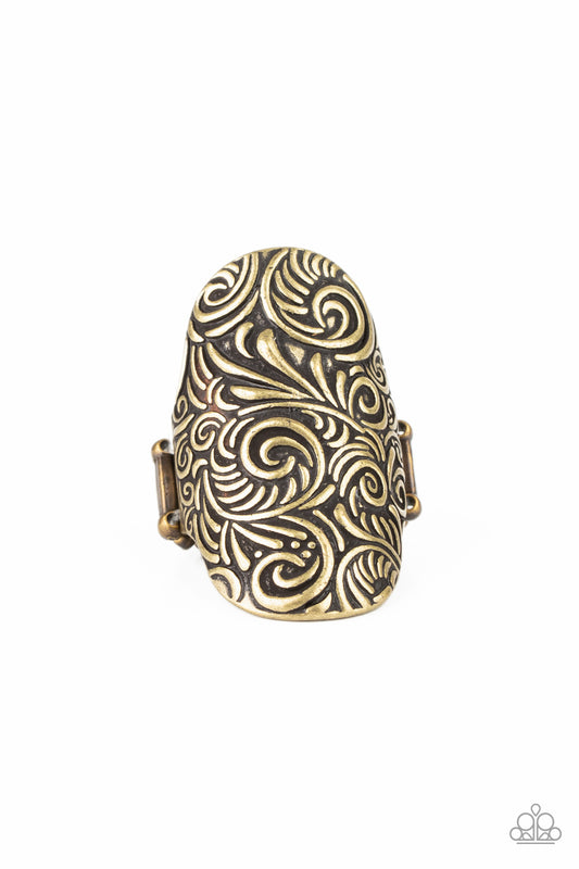 Paparazzi Paisley Paradise - Brass Ring