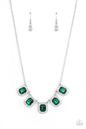 Paparazzi Next Level Luster - Green Necklace