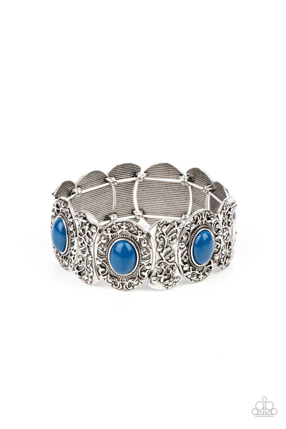 Paparazzi Versailles Vineyard - Blue Bracelet