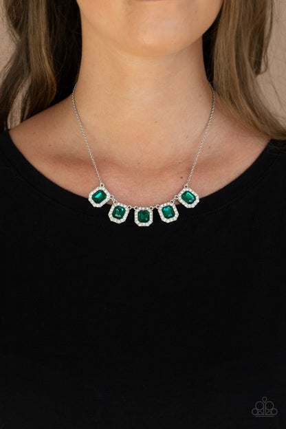 Paparazzi Next Level Luster - Green Necklace