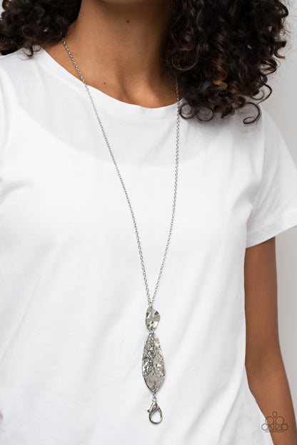 Paparazzi Artisan Abode - Silver Lanyard Necklace