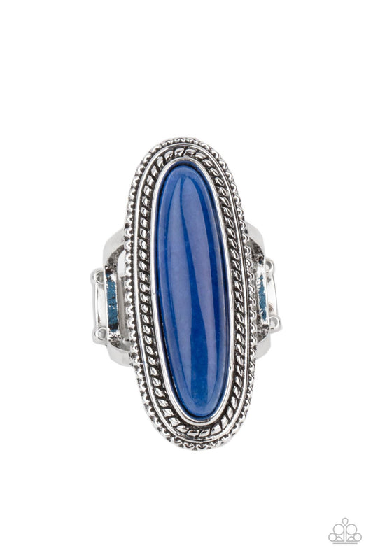 Paparazzi Stone Healer - Blue Ring