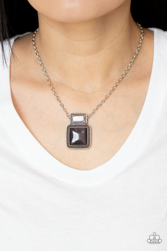 Paparazzi Ethereally Elemental - Silver Necklace